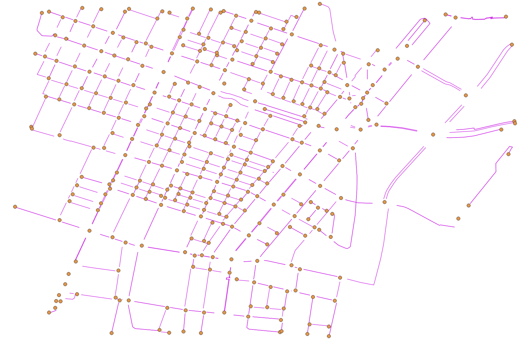 道路を示す図